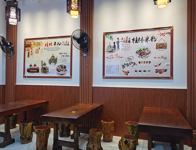 餐饮店广告装饰制作安装